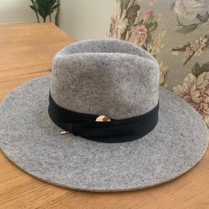 Banana Republic Grey Wool Hat